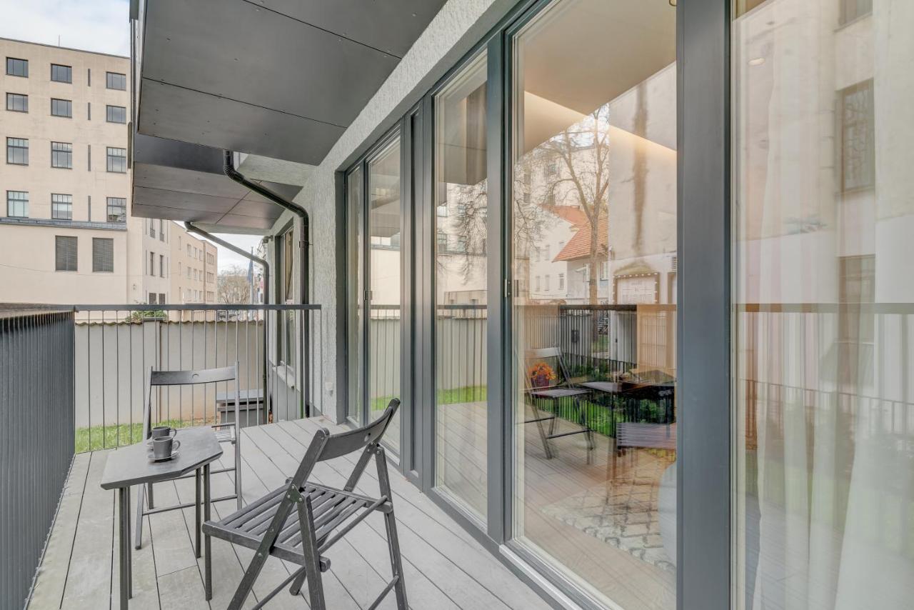 Happy Inn G, Self Check-In, Terrace, Underground Parking VNO Exterior foto