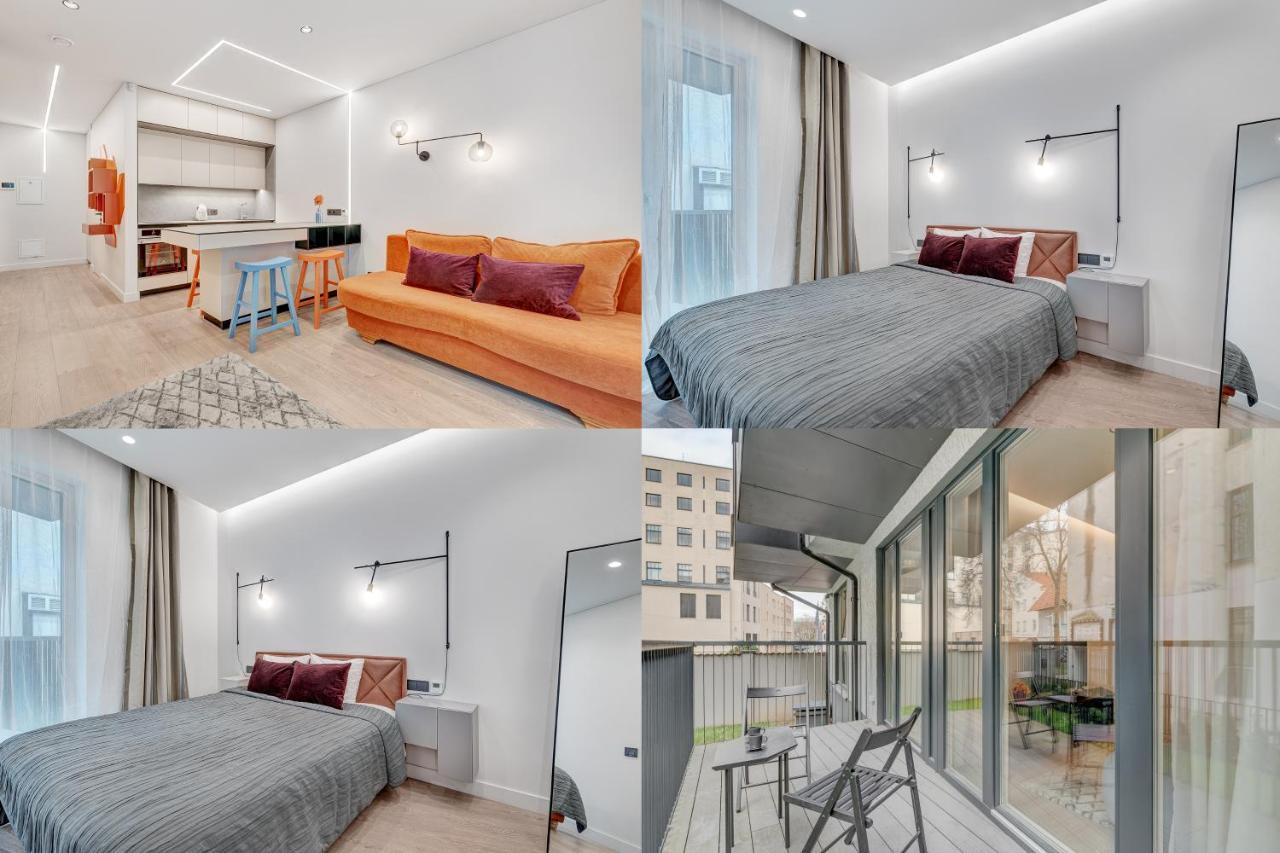 Happy Inn G, Self Check-In, Terrace, Underground Parking VNO Exterior foto